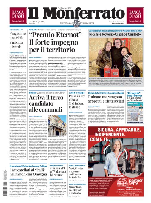 Il Monferrato - Edizione 34 del 03/05/2024